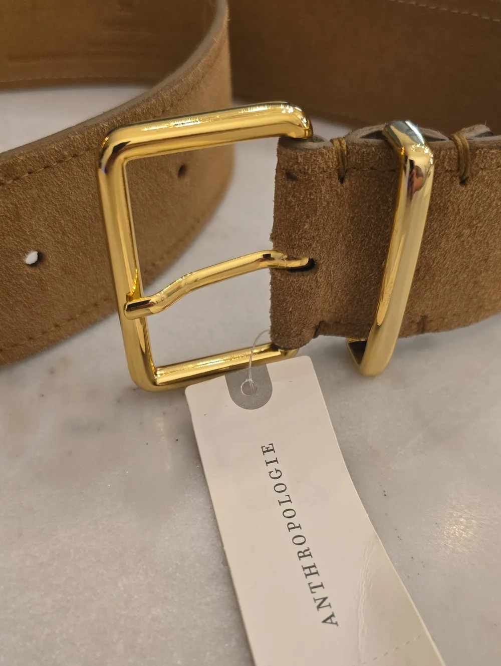 NWT Anthropologie Emerson Seude Belt. XS